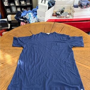 Peter Millar Navy Crew Neck Pocket Tee